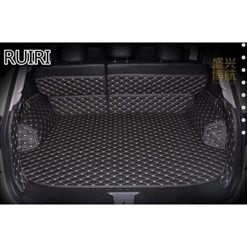Best quality! Special trunk mats for Nissan Murano 2018-2015 waterproof cargo liner boot carpets for Murano 2017,Free shipping