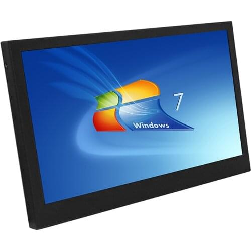 New Product 10.1 Inch 16:9 1366*768 Metal Shell Industrial Lcd Monitor With AV BNC VGA HDMI USB Speakers