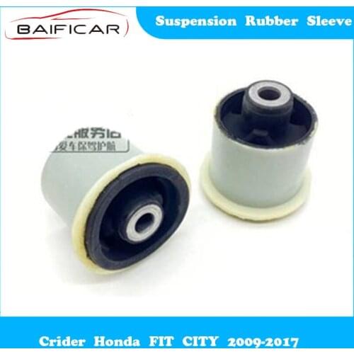 Baificar Brand New Genuine 1Pcs Rear Suspension Rubber Sleeve Bridge Swing Arm for Crider Honda FIT CITY 2009-2017