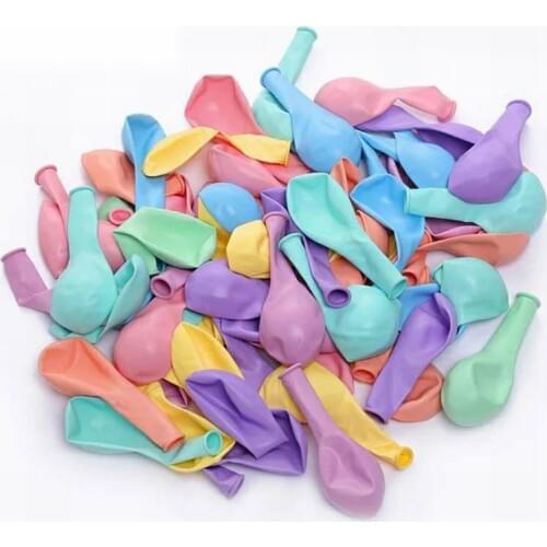 30pcs 50pcs 10inch Pastel Balloons Macaron Balloons Candy Color Baby Shower Balloons Unicorn Balloons Wedding Party Decorations