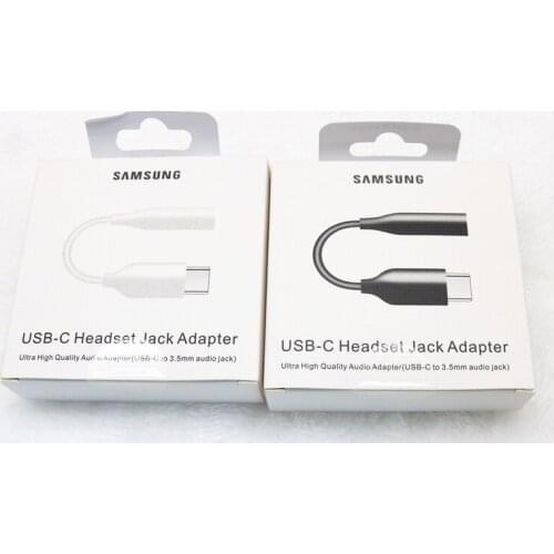 SAMSUNG Type-C to 3.5mm Earphone cable Adapter usb 3.1 Type C USB-C male to 3.5 AUX audio female Jack for Samsung note 10 plus