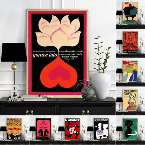 Reprint of the 1965 Movie Posters Canvas Painting Classic Retro Wall Art Prins Pictures for living Room Bedroom Home Decoration