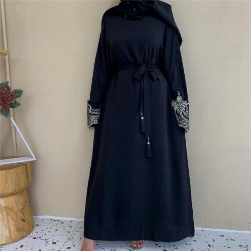 Ramadan Eid Muslim Women Dress Mubarak Abaya Dubai Turkey Arabic Jalabiya Prayer Hijab Dress Robe Femme Kaftan Musulmane Islam