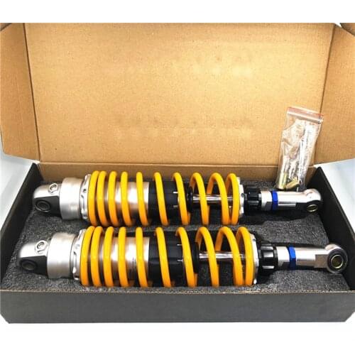 RFY 360mm 370mm 380mm adjustable Nitrogen motorcycle shock absorber for Honda KAWASAKI Yamaha yellow