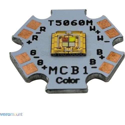 Semileds 5060 T5060M RGBW Led Emitter Lamp Light Red 620NM - 635NM Green 520NM - 535NM Blue 450NM - 460NM White 6000K - 7000K