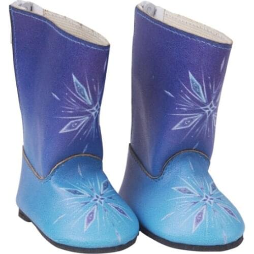 Blue Shoes Doll accessories for 18" inch american girl doll for baby gift