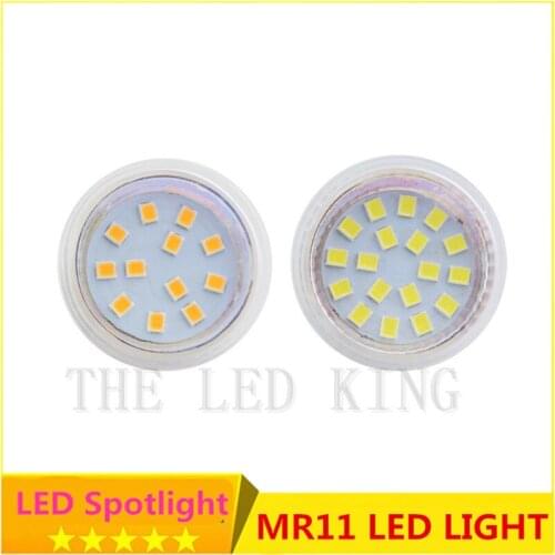 Super Bright Dimmable 3W 5W 7W MR11 LED Bulbs 10-30V AC/DC 120 Degree Beam Angle G4 GU4 Bi-pin Base 20-50W Halogen