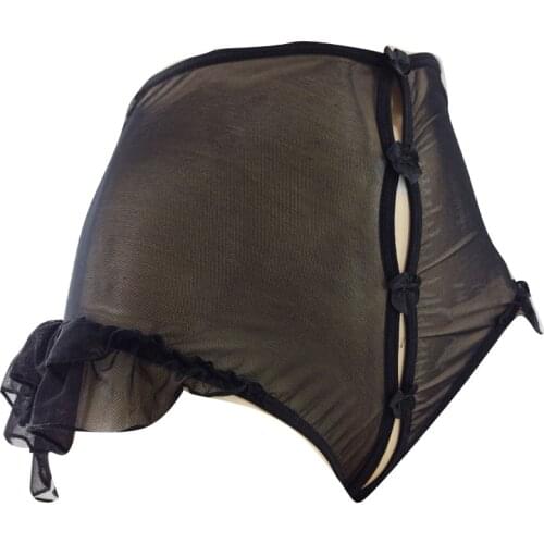 Gay Mens Thongs Underwear Stretch G-string Pouch Sexy Briefs Gay Mens Full Lace Pouch Bulge G-String Breathable Underwear