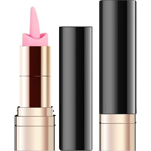 10 Speed Silicone Bullet Vibrators Tongue Licking Vibrator Clit Stimulator G-spot Vibrator Lipstick Vibrator Sex Toys For Couple