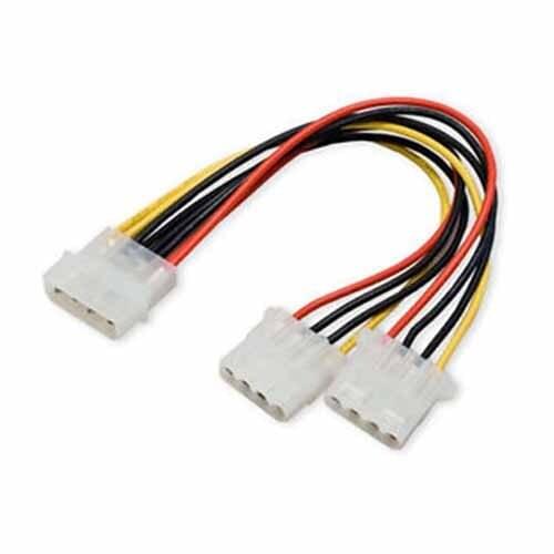 10pcs 4 Pin IDE 1-to-2 Molex IDE Power Supply Y Splitter Exentsion Cable cord