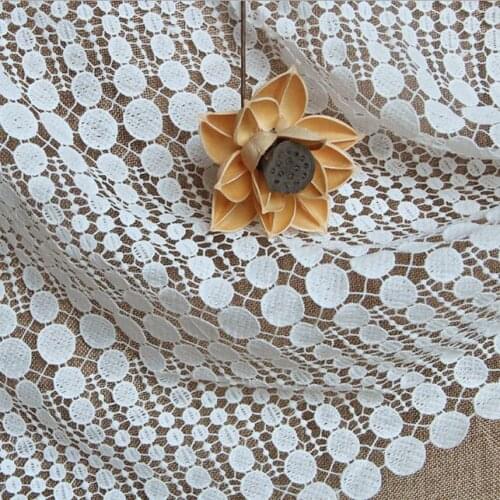 5yds 2018 Latest White African Cord Lace Fabrics For Nigerian Wedding Dress High Quality Guipure French Lace Polyester Material