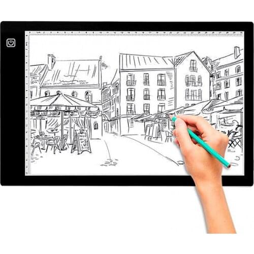 80% Off Drawing Board Multifunction Embroidery A4 Paper Size Drawing Light Board for Cross Stitch