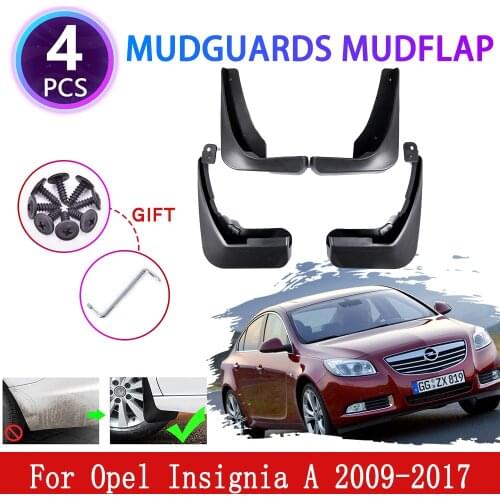 For Opel Vauxhall Insignia A MK1 2009~2017 Mudguards Mudflaps Fender Mud Flap Splash Guards Protect Accessories 2010 2011 2012