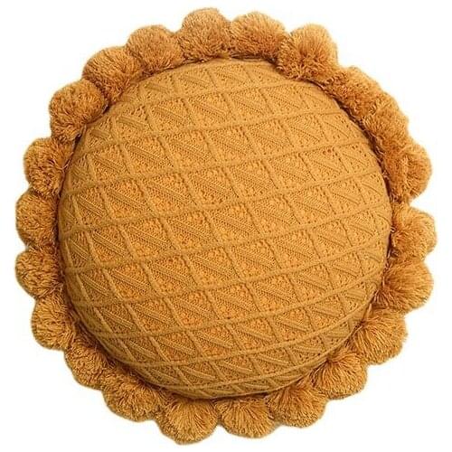 Nordic Style Flower Pillow Plush Chair Lounger Sofa Bed Seat Cushion Butt Pads Tatami Mattress Home Decor