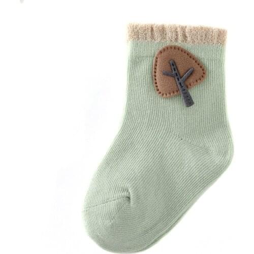 ZWF689 Baby Socks Boys Girls Cartoon Accessories Decorative Socks Cotton Kids Socks Soft Newborn Socks Clothes Accessories