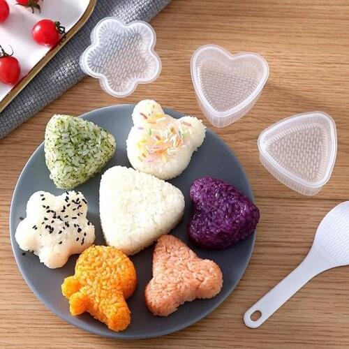 DIY Cute Cartoon Sushi Nori Rice Mold Decor Cutter Bento Maker Sandwich Tool Kitchen Accessories