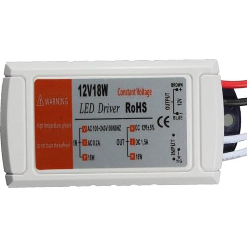 1pcs 12V 1.5A Led Driver 18w Led Power Supply Led Transformer for Led Strip RGB Ceiling Light Bulb