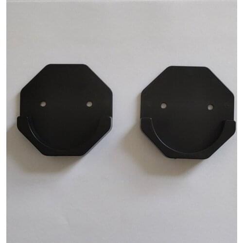 Shower Curtain Rod Mounting Bracket Punch-free Adhesive Rod Mounting Fixture Shower Curtain Rod Non-slip Hook Bathroom Tool