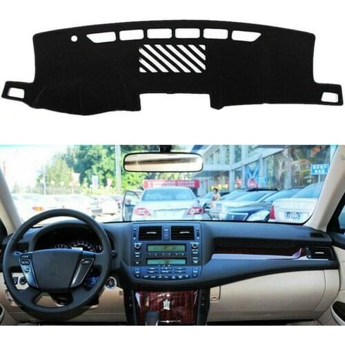 EIDRAN Car Dashboard Dash Mat DashMat Sun Shade Cover Pad Non-Slip For Toyota Crown 2010-2012