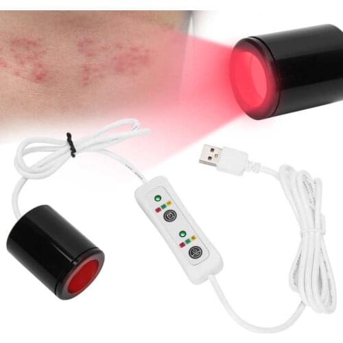 Infrared Light Therapy Lamp Device Body Pain Relief Skin Rejuvenation Heating Infrared Lamp Body Relaxation Physiotherapy Health