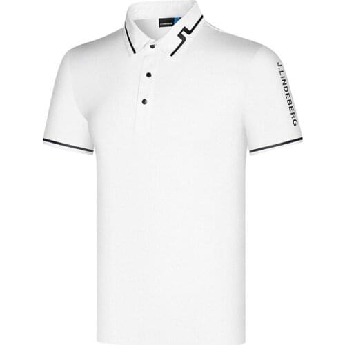 Spring Summer Mens Golf Sports Short-Sleeved T-Shirt Quick-Drying Comfortable Leisure Sports Golf Clothing Free Shipping