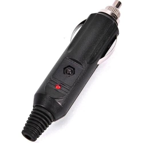 80% Hot Sell 2Pcs 12V Universal Car Cigarette Lighter Socket Plug Connector Power Adapter
