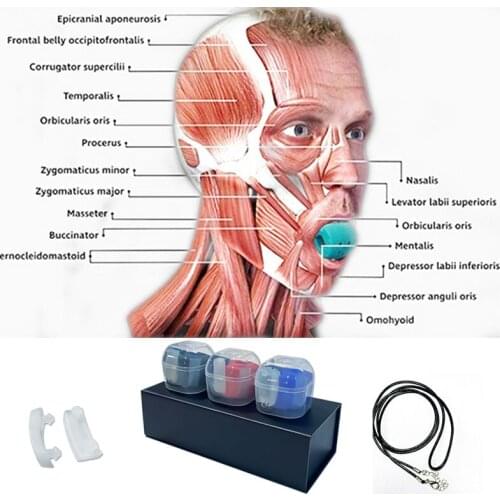 Slim Face Exercise Jaw Muscle Anytime And Anywhere Convenient And Compact Beauty Massage Ball Masseter Balls