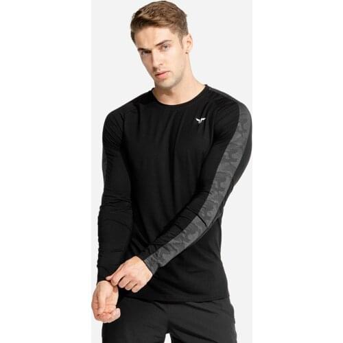 Мужские футболки с длинным рукавом Muscle aesthetics China At AliExpress