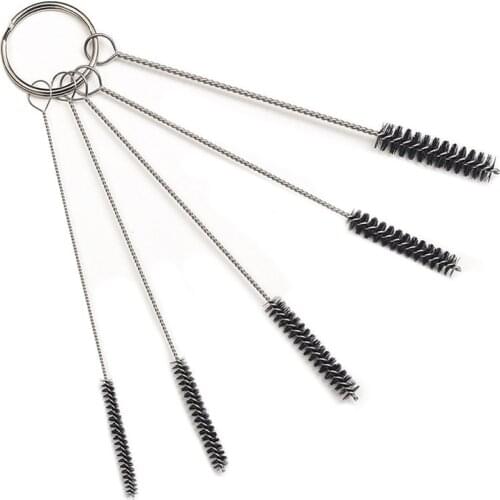 Nylon Stainless Steel Tobacco Cleaning Brushes Set Accessory For Tobacco Pipe Smoke Tube Cleaning Tools