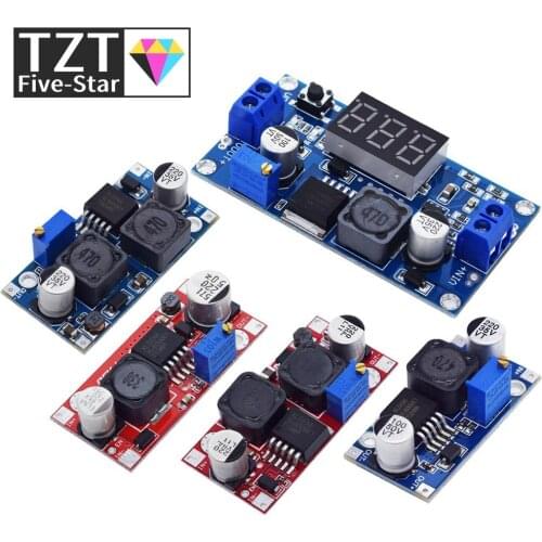TZT Boost Buck DC-DC Adjustable Step Up Converter XL6009 Power Supply Module 20W 5-32V to 1.2-35V