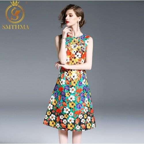 Летние платья без рукавов SMTHMA China At AliExpress