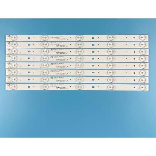 8PCS Philco 40" TV led backlight bar PH40R86 PH40R86DSGW 400S8606X8-A0035 E34036 40S-4-10 1.00.1.388015S01R V1 94V-O DY-01