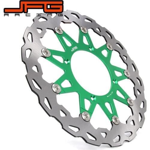 Motorcycle 320MM Flaoting Brake Disc For KAWASAKI KX KXF KLX KX125 KX250 KX250F KX450F KLX450R Dirt Bike