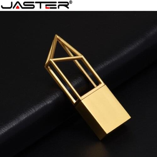 Usb 2.0 Rose Gold Metal Window Grille Usb Flash Custom Logo Over 10 Pcs Free 4gb 8gb 16gb USB Pen Drive Stick 32gb Memory U Disk