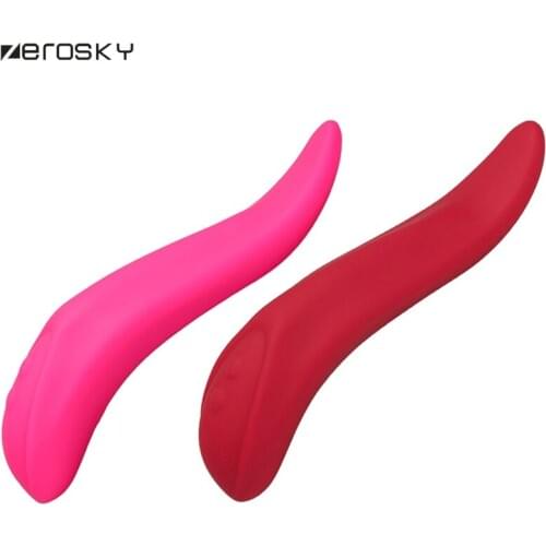 Zerosky Tongue Vibrator Sex toys for Women Silicone USB Vibrator G-spot Clitoris Stimulator Swing Massager Sex Machine