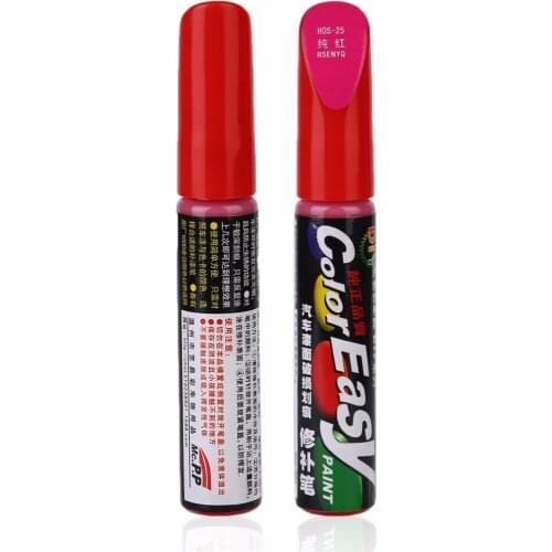 Car Paint Repair Pen Scratch Repair Pen Paint Repair Red Black White Silver Gray Paint Touch Pen
