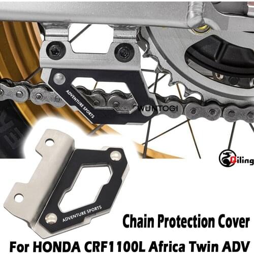 Chain Protection Cover For HONDA CRF1100L Africa Twin CRF 1100L Adventure Aluminum Chain Guard
