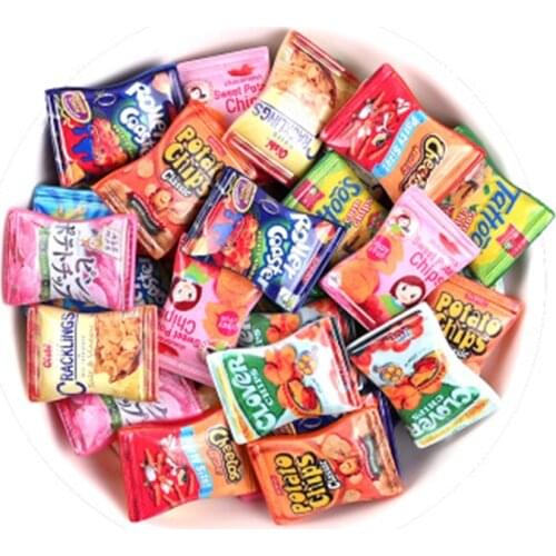 ZOCDOU 10 Pieces Mix Color Resin Simulation Candy Statue Figurine Ornament Miniature Toy Decoration