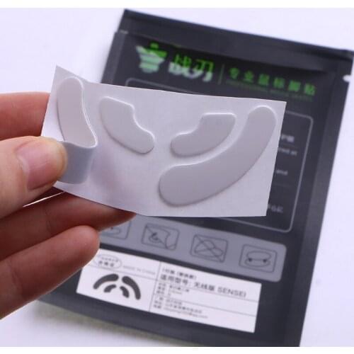 1Pack Professional Mouse Skates Stickers Mouse Feet Pad Replacement for steelseries Sensei Wireless Glides Curve Edge