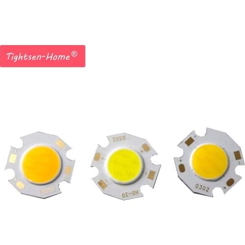 10PCS 11MM COB 3W led cob Light Source chip 300mA 9V Side 20-11mm Spot Lights Chip On Board bulb Ceiling spotlight Lamp LIGHTING