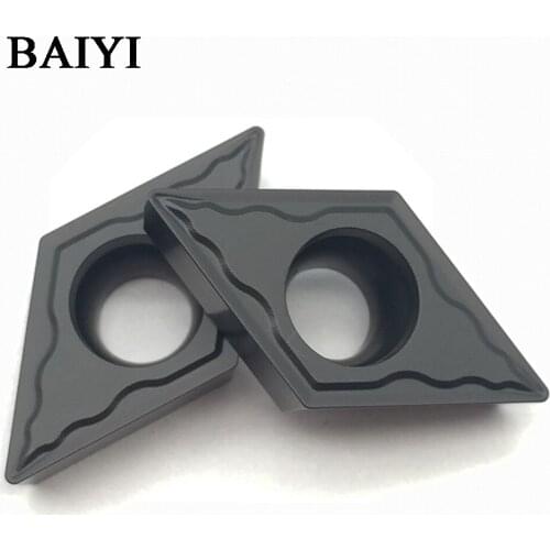 10pcs DCMT11T304-GP GK1115 High quality carbide CNC insert DCMT11T304 Turning tools Plates for boring blade steel