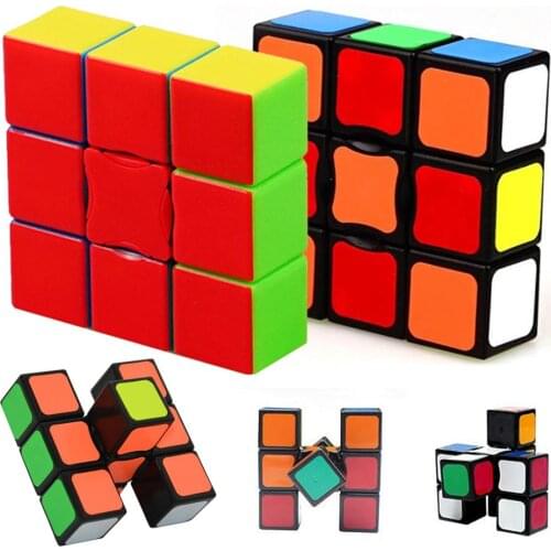 1x3x3 Magic Cube Single Layer Easy Play for Beginner Super Floppy Speed Cube Puzzle Educational Toy Special Toys