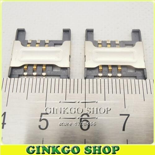 25pcs/lot New SIM card Connector connector SIM card holder tray size:16.5*16.5mm