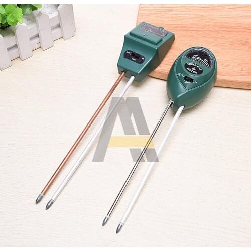 3 in 1 Soil Moisture Tester PH Meter Acidity Humidity Sunlight Light PH Test Garden Plants Flowers Moist Tester Testing Tool