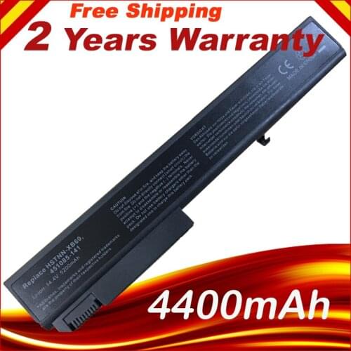 8 cells battery for HP EliteBook 8530p 8540p 8730p 8740w 8530w 8540w 8730w 458274-421 501114-001 HSTNN-LB60 HSTNN-XB60 KU533AA