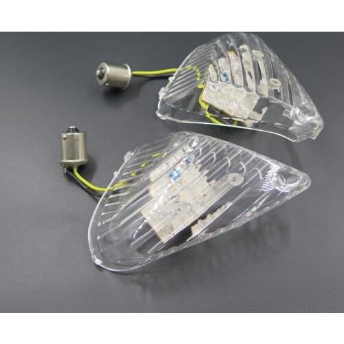 Aftermarket Free Shipping Motorcycle Parts Clear LED Signal Tail Light Cover Fit For 05-06 2005 2006 Suzu GSXR GSX-R 1000
