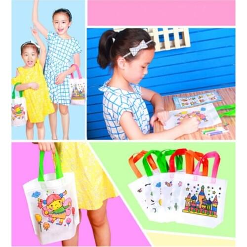 Kid DIY Drawing Craft Color Bag Children Learning Educational Drawing Toys With Safe Non-toxic Water Pen For Boy And Girl Gifts