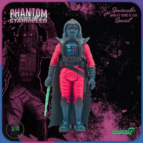 Super7 Phantom Starkiller Draco Knuckleduster V2 Action Figure 3.75inch Collectible figurines Halloween Gift Horror Toys for boy
