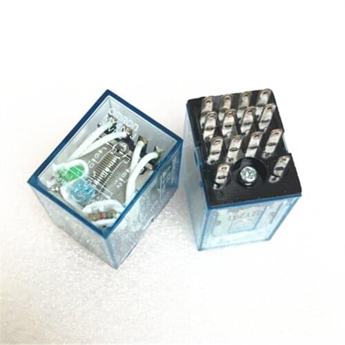 HOT NEW OMRON 24V relay MY4N-J MY4N J MY4NJ 24VDC DC24V 24V 14PIN