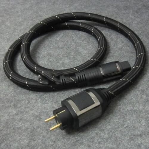 HI-FI PS AC-12 EUR Schuko power cord Audio PerfectWave AC-12 AC12 Audiophile Power cable without BOX
